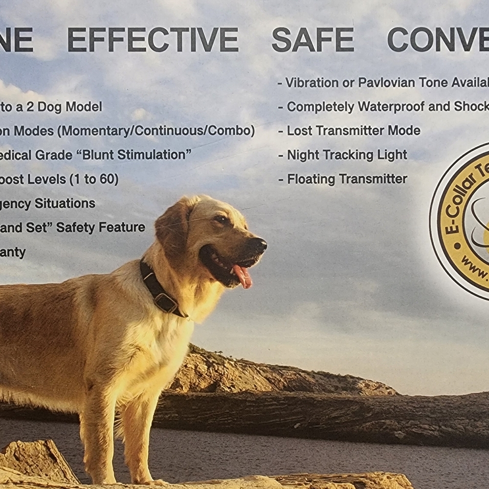 E-Collar for Dogs - Black - Picture 2 of 2